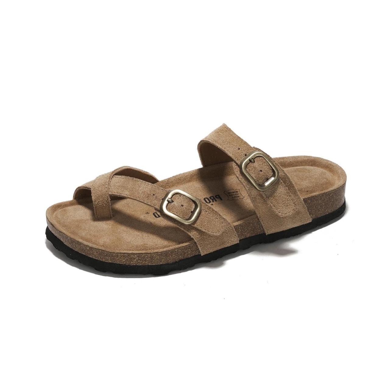 Summer Sandals Women Genuine Leather Slides