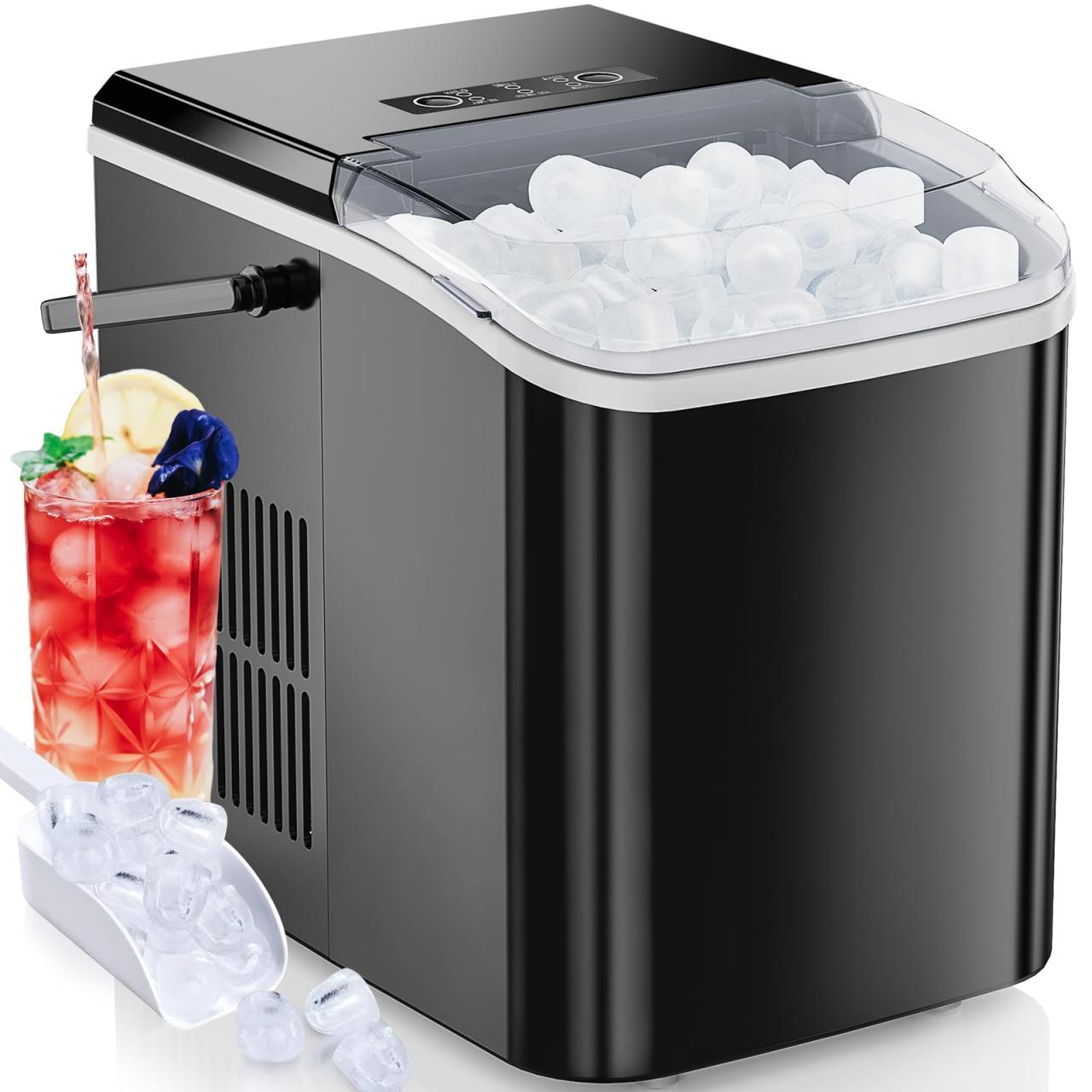 DUMOS Countertop Ice Maker