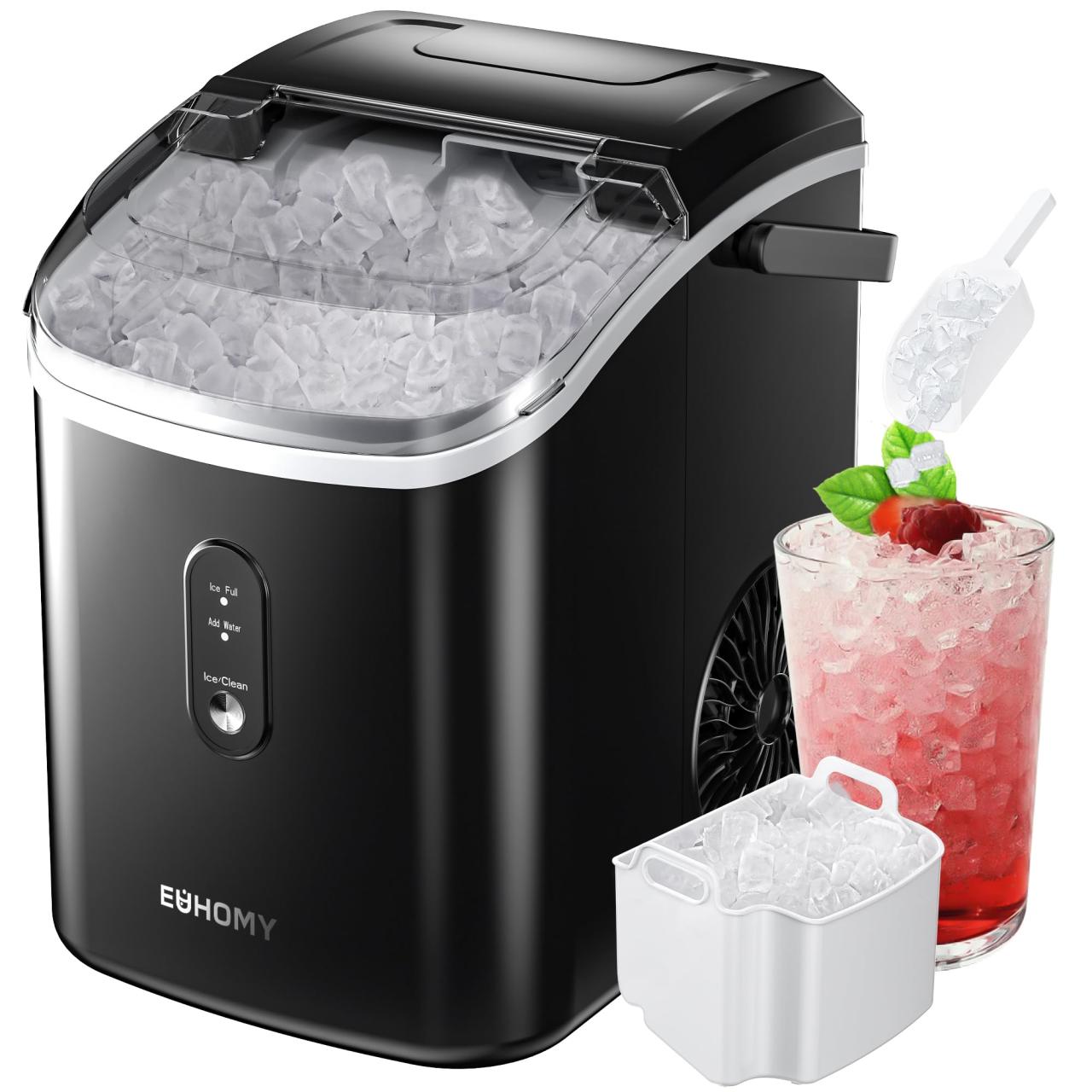 EUHOMY Nugget Ice Maker Countertop