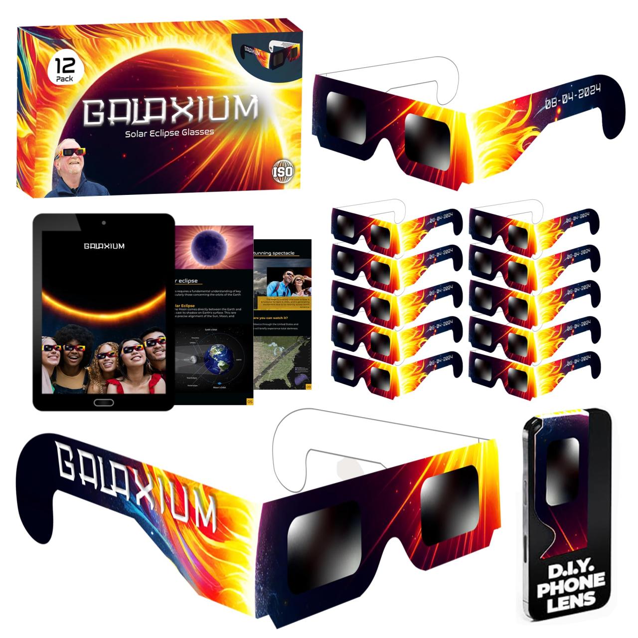 Galaxium Solar Eclipse Glasses