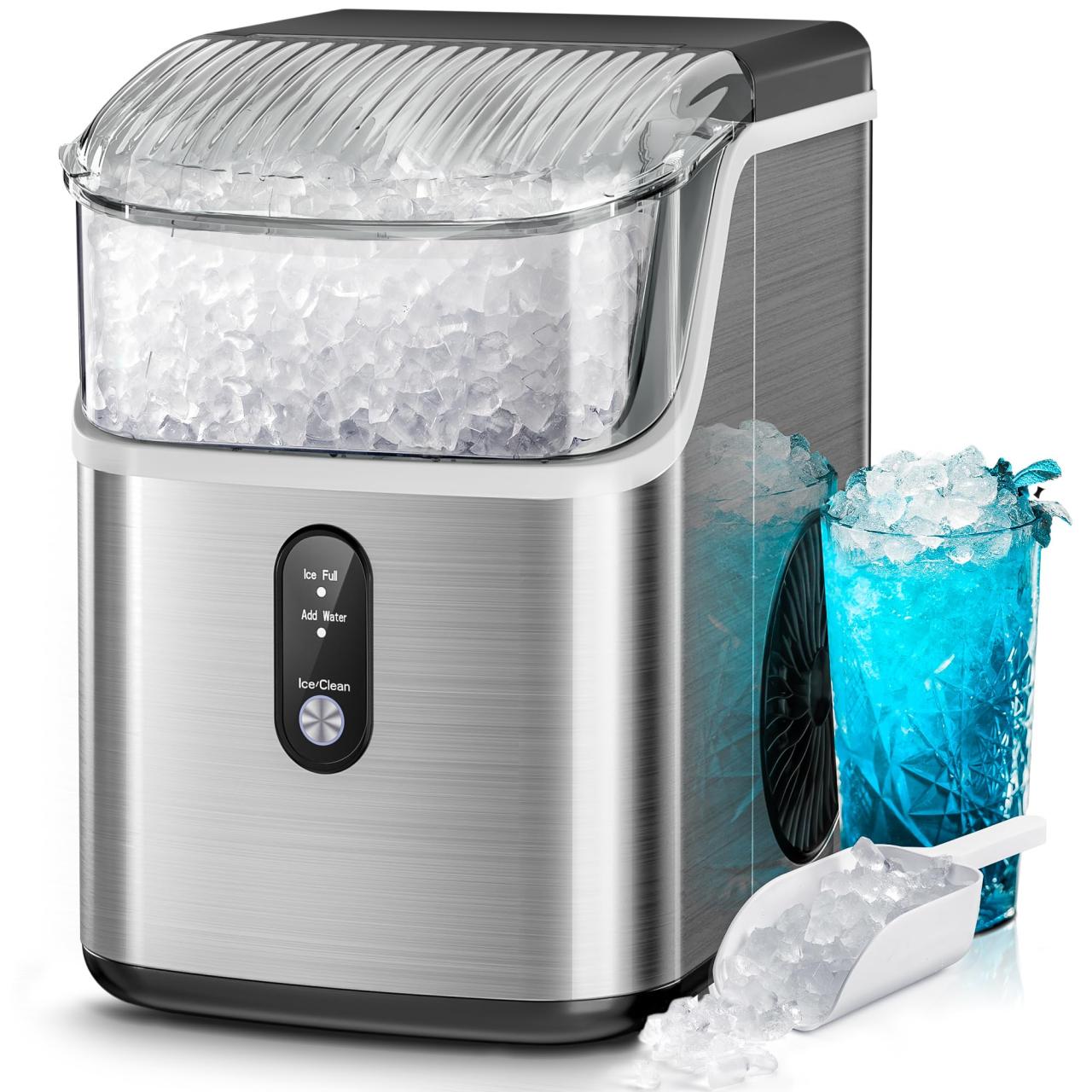 Kismile Nugget Ice Maker Countertop