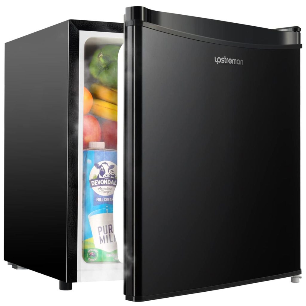 Upstreman Mini Fridge with Freezer